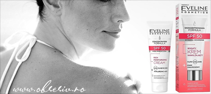 Cremă de Față Concentrată cu SPF50 pentru Ten Normal și Uscat | Protecție Eficientă