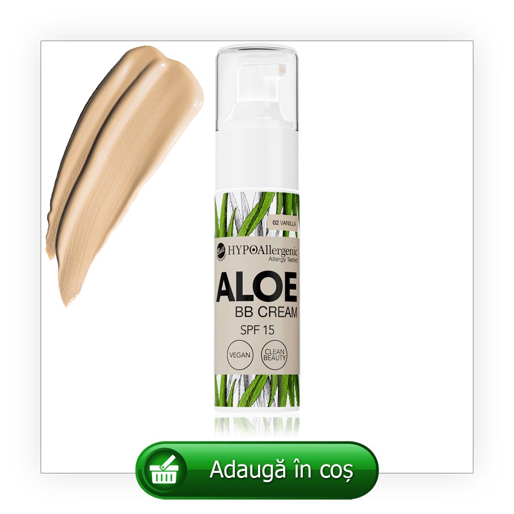 BB Cream hipoalergenic pentru ten sensibil. Culoare Vanilla.