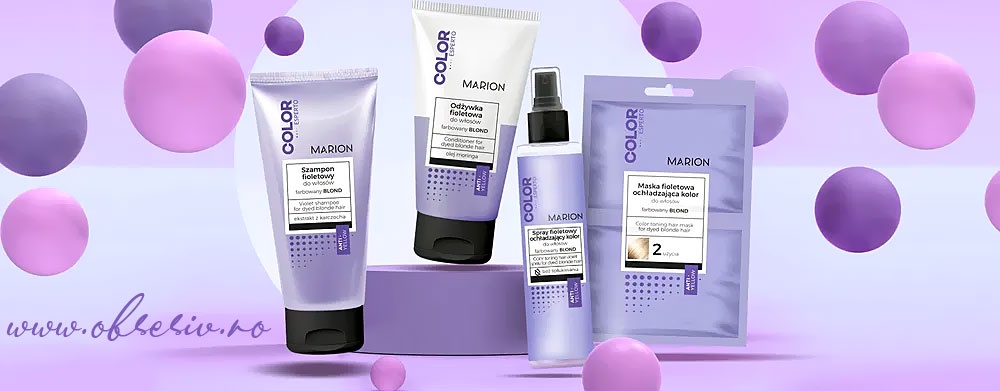Șampon Violet Neutralizant pentru Păr Vopsit Blond - Păstrează Strălucirea Platinei