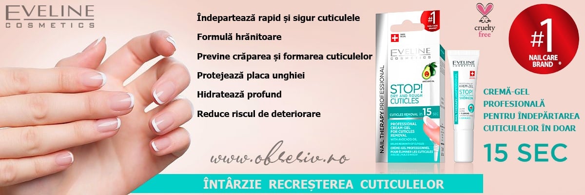 Tratament Profesional Indepartarea Cuticulelor Crescute in Exces Eveline Cosmetics
