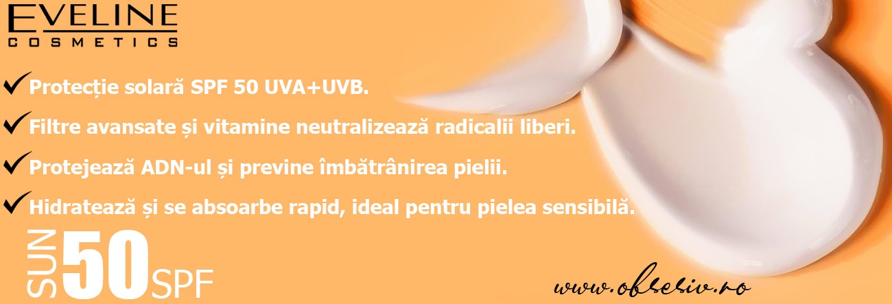 Crema Față cu Protectie Solara Ridicata SPF50 cu Filtre UVA si UVB Eveline Cosmetics