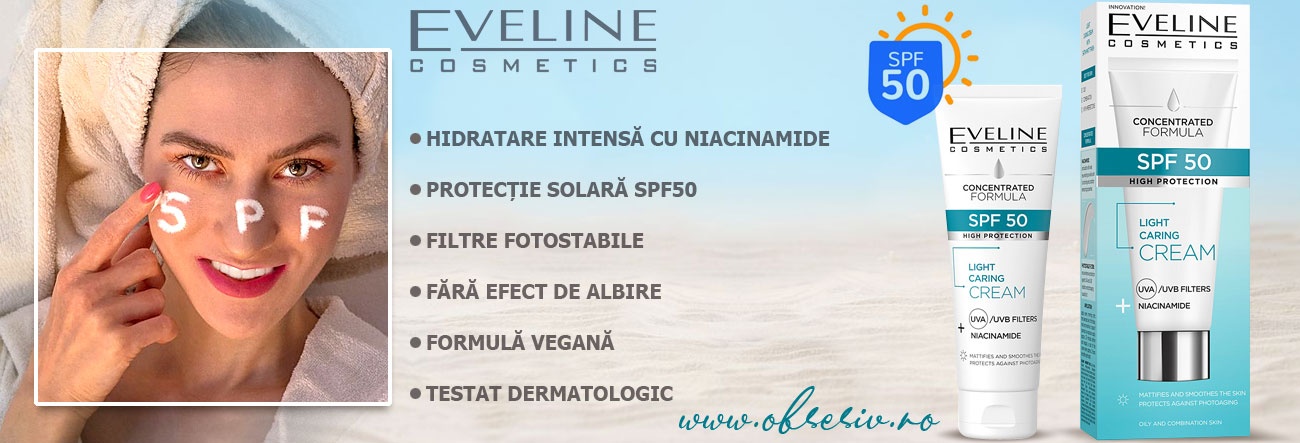 Cremă de Față Concentrată cu SPF50 pentru Ten Gras Mixt și cu Imperfecțiuni | Protecție Eficientă