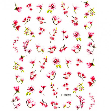 Abtibilde Unghii Culoare Multicolor Model &#039;Harmony&#039; No. Z-D3596