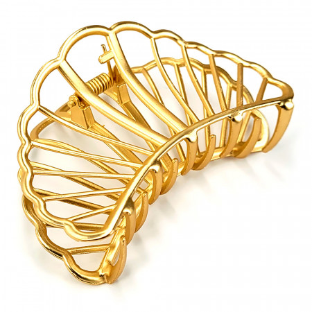 Clema de Par Metalica Culoare Auriu Model 'Golden Pearls'