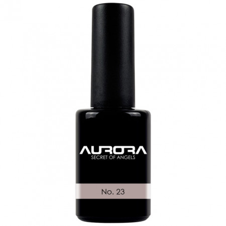 Oja Semipermanenta Aurora Culoare Bej &#039;Nude Taupe&#039; No 23 Cantitate 11 ml