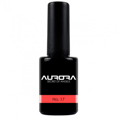 Oja Semipermanenta Aurora Culoare Rosu &#039;Persian Red&#039; No 17 Cantitate 11 ml