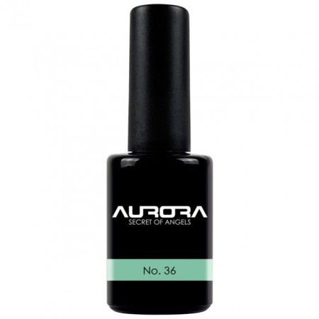 Oja Semipermanenta Aurora Culoare Verde &#039;Pistachio&#039; No 36 Cantitate 11 ml