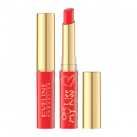 Ruj Buze Culorile Sarutului OH! My Kiss Eveline Cosmetics, 06 Madelein, is that you?