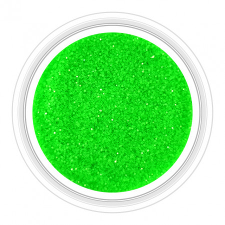 Sclipici Unghii Neon Culoare Verde Cod SN-03