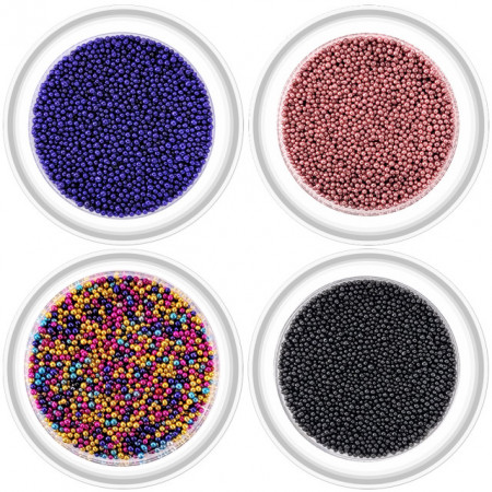 Bilute Caviar Unghii Set 12 Culori Diferite Cod O-SC03