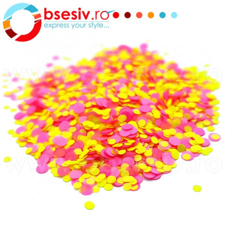 Confetti Unghii Multicolore Cod CU-26, Accesorii Nail Art - Img 3