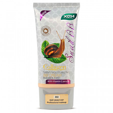 Fond de Ten Fara Parabeni SPF 30 PA+++ cu Extract de Melc, Colagen și Vit.C, Cod 302