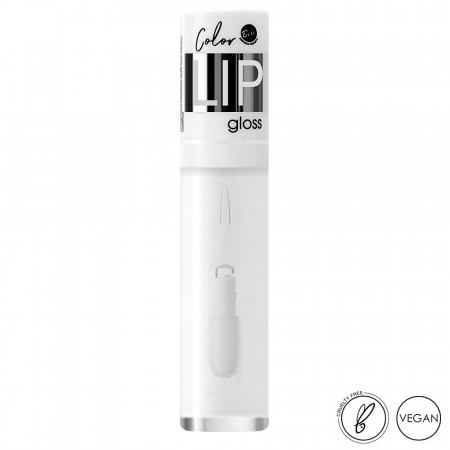 Luciu Buze Vegan Bell Color Lip Gloss Cod 01 Transparent