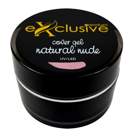 Gel UV/LED Cover Natural Nude Exclusive Premium 30 ml