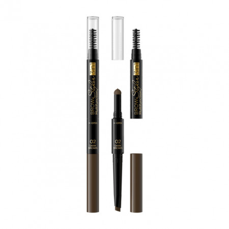 Kit Sprancene 3in1 Eveline Multifunction Styler Dark Brown