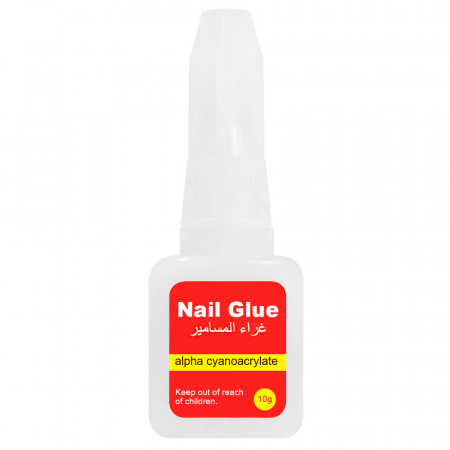 Lipici Tipsuri Unghii Ushas Nail Glue 10 Gr - Adeziv Profesional cu Pensula
