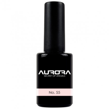 Oja Semipermanenta Aurora Culoare Roz &#039;Cotton Candy&#039; No 55 Cantitate 11 ml