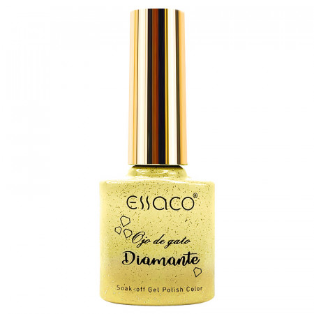 Oja Semipermanenta Efect de Diamant Spart Essaco® Diamante, Silver Champagne 09