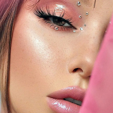 Strasuri Machiaj  Tip Cristale cu Reflexii Colorate Model Sparkling Diamonds
