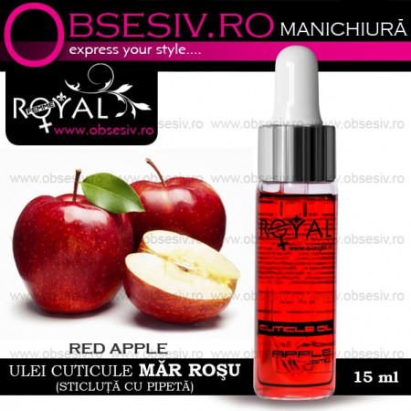 Ulei Cuticule Mar Rosu, Royal Femme Apple Red, 15 ml. - Img 2