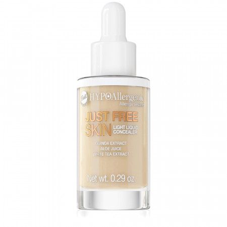 Fond de Ten Anticearcan Lichid Hipoalergenic Just Free Skin, 04 Sand Bell Cosmetics