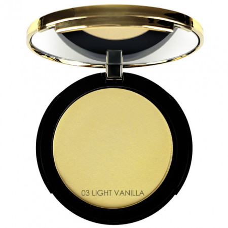 Fond de Ten Vegan Pudra cu Acid Hyaluronic si 93% Ingrediente Minerale Variete, 03 Light Vanilla