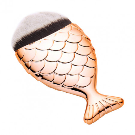 Pensula MakeUp Sirena, Pensula Fond De Ten Mermaid