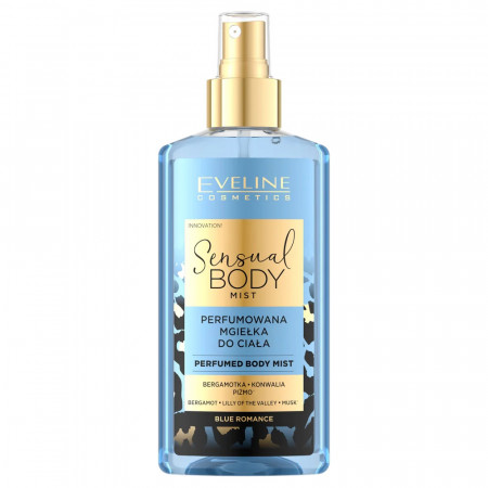 Spray de Corp Parfumat Eveline Cosmetics Sensual Body Blue Romance