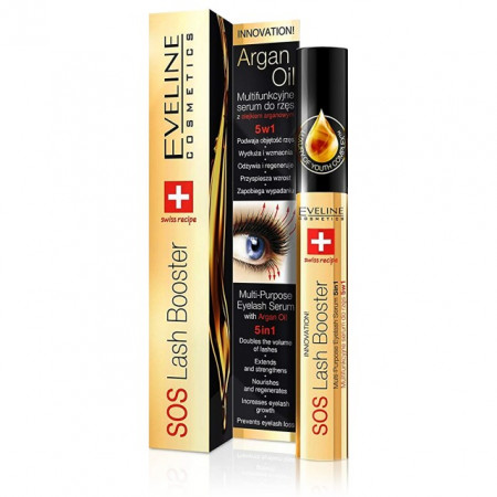 Tratament Cadere si Crestere Gene 5in1 SOS Eveline Cosmetics