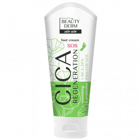Beauty Derm Cremă Picioare Regenerare Intensivă - Hidratare, Calmare, Vindecare