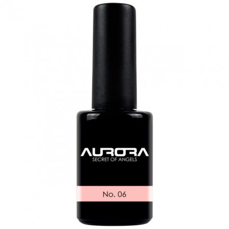 Oja Semipermanenta Aurora Culoare Roz &#039;Granite Rose&#039; No 06 Cantitate 11 ml