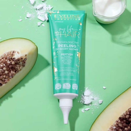 Peeling Scalp Eveline - Curățare Profundă &amp; Creștere Vizibilă a Părului