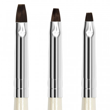 Pensule Gel Unghii Set 3 Bucati Marimi No.2 No.4 No.6