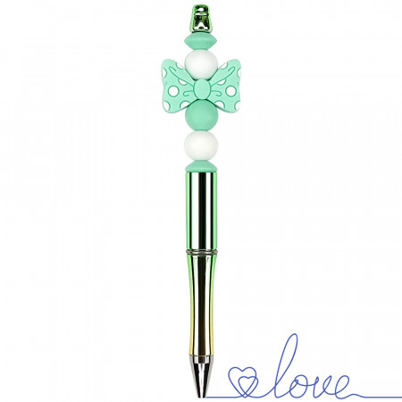 Pix Vesel cu Ornamente din Silicon Model 'Polka Mint'