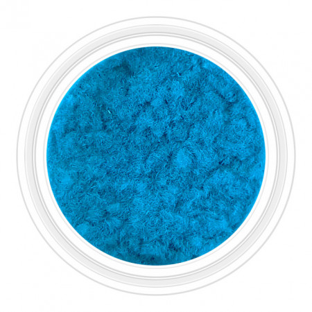 Catifea Unghii Decorativa Culoare Albastru Ceruleum, Cod C-V05