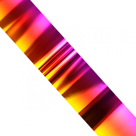 Folie Decorativa Transfer Manichiura, Metallic Sunset Rainbow