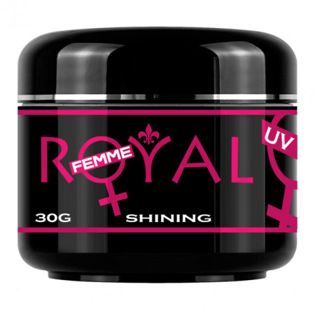 Gel UV Shining Royal Femme, Finish Luciu, 30 ml