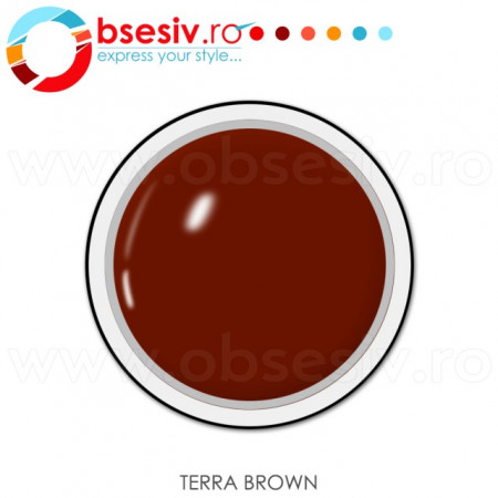 Geluri Color Unghii, Producator Royal Femme, Culoare Terra Brown, Gramaj 5ml, Geluri Colorate Manichiura - Img 2