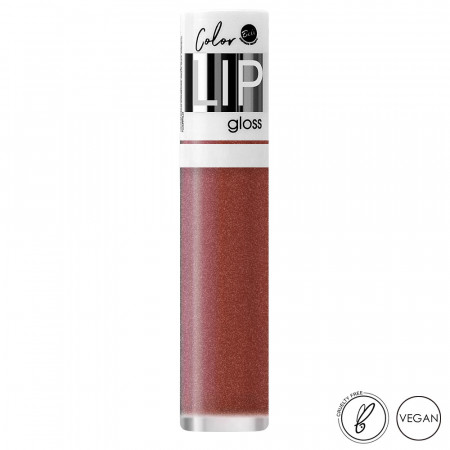 Luciu Buze Vegan Bell Color Lip Gloss Cod 03 Roz Sidefat