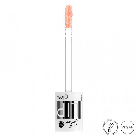 Luciu Buze Vegan Bell Color Lip Gloss Cod 06 Piersica Light Sidefat
