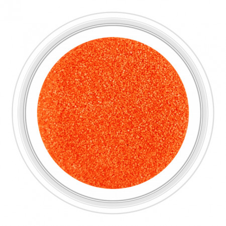 Nisip Fin Unghii Culoare Orange Cod NFU-07, Accesorii Nail Art