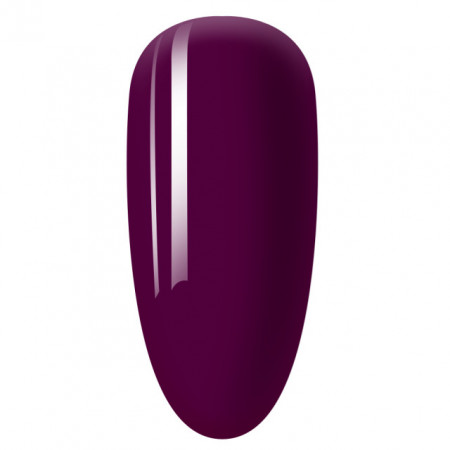 Oja Semipermanenta Exclusive Premium, Culoare Eggplant Purple, 15 ml