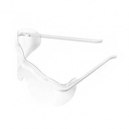 VizieraTip Ochelari de Protectie cu Rama Alba Marime Universala, Unisex