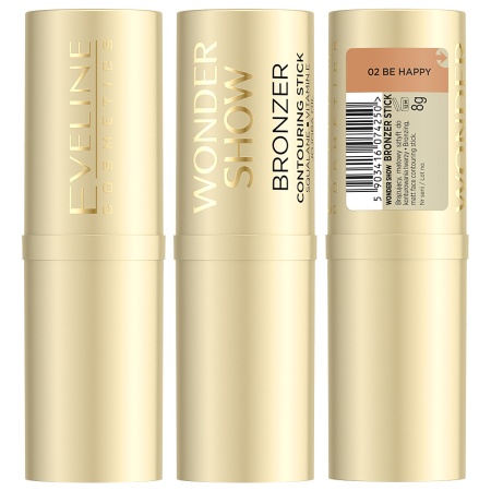 Bronzer Contouring Stick Eveline Cosmetics Wonder Show 01 Be Happy - Finish Mat Natural