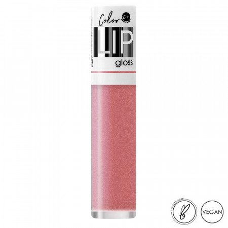 Luciu Buze Vegan Bell Color Lip Gloss Cod 04 Roz Sidefat