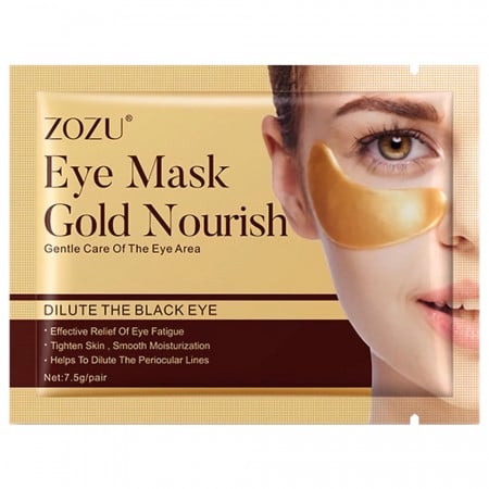 Masca Antirid si Anticearcane cu Aur Coloidal si Colagen Zozu®