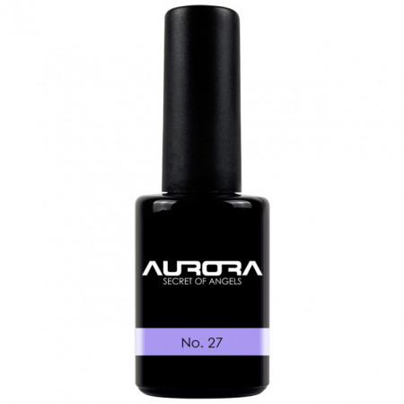Oja Semipermanenta Aurora Culoare Mov &#039;Orchid&#039; No 27 Cantitate 11 ml