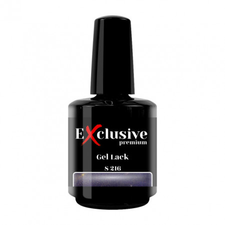 Oja Semipermanenta Exclusive Premium, Culoare Cornflower Blue Sidef, 15 ml