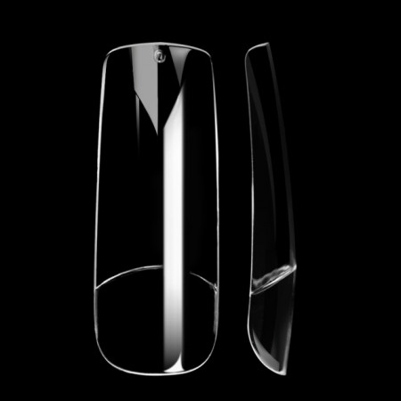 Tipsuri Clasice Transparente, Cantitate 500 Buc