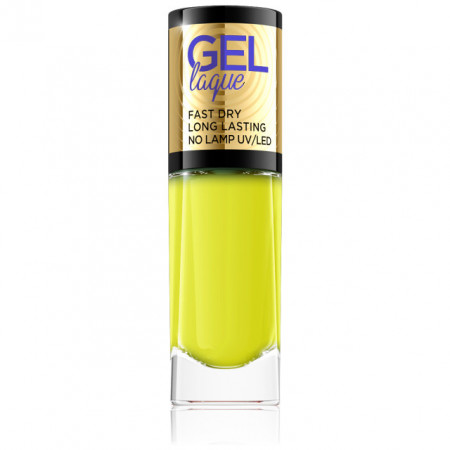 Eveline Cosmetics Gel Laque Trend Collection Culoare Galben Verzui No 153